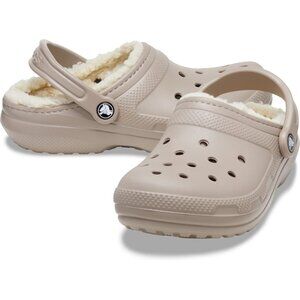 NEW Crocs Unisex  M7/W9, M8/W10 Classic Lined Clog - Mushroom/Bone